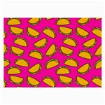 Pink Tacos Large Glasses Cloth