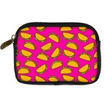 Pink Tacos Digital Camera Leather Case