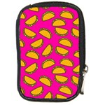 Pink Tacos Compact Camera Leather Case