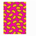 Pink Tacos Large Garden Flag (Two Sides)