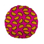 Pink Tacos Standard 15  Premium Round Cushion 