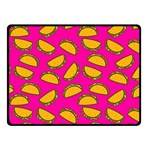 Pink Tacos Double Sided Fleece Blanket (Small)