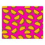 Pink Tacos Double Sided Flano Blanket (Large)