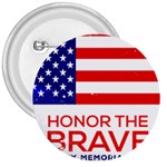 Memorial Day Grunge 3  Button