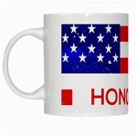 Memorial Day Grunge White Mug