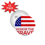 Memorial Day Grunge 1.75  Button (10 pack) 