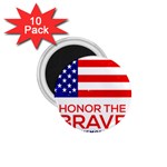 Memorial Day Grunge 1.75  Magnet (10 pack) 