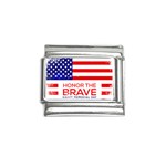 Memorial Day Grunge Italian Charm (9mm)