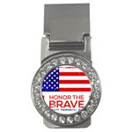 Memorial Day Grunge Money Clip (CZ)