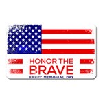 Memorial Day Grunge Magnet (Rectangular)