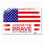 Memorial Day Grunge Postcard 4 x 6  (Pkg of 10)