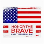 Memorial Day Grunge Small Glasses Cloth