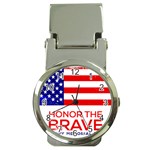 Memorial Day Grunge Money Clip Watch