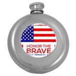 Memorial Day Grunge Hip Flask (5 oz)