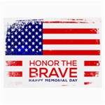 Memorial Day Grunge Large Glasses Cloth