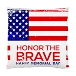 Memorial Day Grunge Standard Cushion Case (Two Sides)