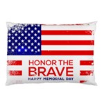 Memorial Day Grunge Pillow Case