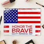 Memorial Day Grunge Cosmetic Bag (XL)