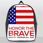 Memorial Day Grunge School Bag (Large)