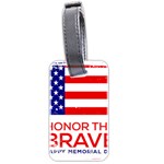 Memorial Day Grunge Luggage Tag (two sides)