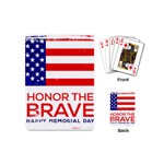 Memorial Day Grunge Playing Cards (Mini)