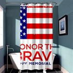 Memorial Day Grunge Shower Curtain 36  x 72  (Stall)