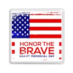 Memorial Day Grunge Memory Card Reader (Square)