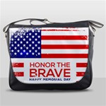 Memorial Day Grunge Messenger Bag