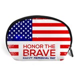 Memorial Day Grunge Accessory Pouch (Large)