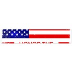 Memorial Day Grunge Flano Scarf (Small)