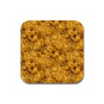 Macaroni  Rubber Square Coaster (4 pack)