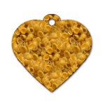 Macaroni  Dog Tag Heart (One Side)