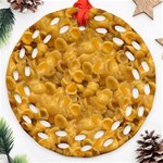 Macaroni  Ornament (Round Filigree)