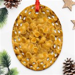 Macaroni  Oval Filigree Ornament (Two Sides)