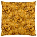 Macaroni  Large Flano Cushion Case (One Side)