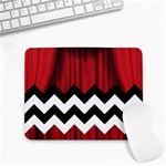 Black Lodge Chevron Small Mousepad