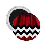 Black Lodge Chevron 2.25  Magnet