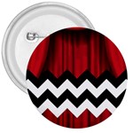 Black Lodge Chevron 3  Button