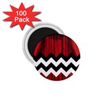 Black Lodge Chevron 1.75  Magnet (100 pack) 