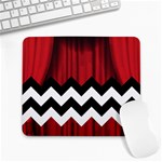 Black Lodge Chevron Large Mousepad