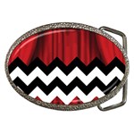 Black Lodge Chevron Belt Buckle