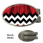 Black Lodge Chevron Money Clip (Oval)