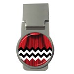 Black Lodge Chevron Money Clip (Round)