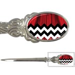 Black Lodge Chevron Letter Opener