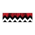 Black Lodge Chevron Sticker (Bumper)