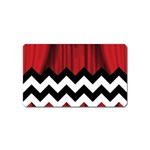 Black Lodge Chevron Magnet (Name Card)