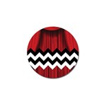 Black Lodge Chevron Golf Ball Marker