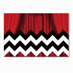 Black Lodge Chevron Postcards 5  x 7  (Pkg of 10)