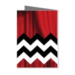 Black Lodge Chevron Mini Greeting Cards (Pkg of 8)