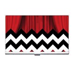 Black Lodge Chevron Business Card Holder